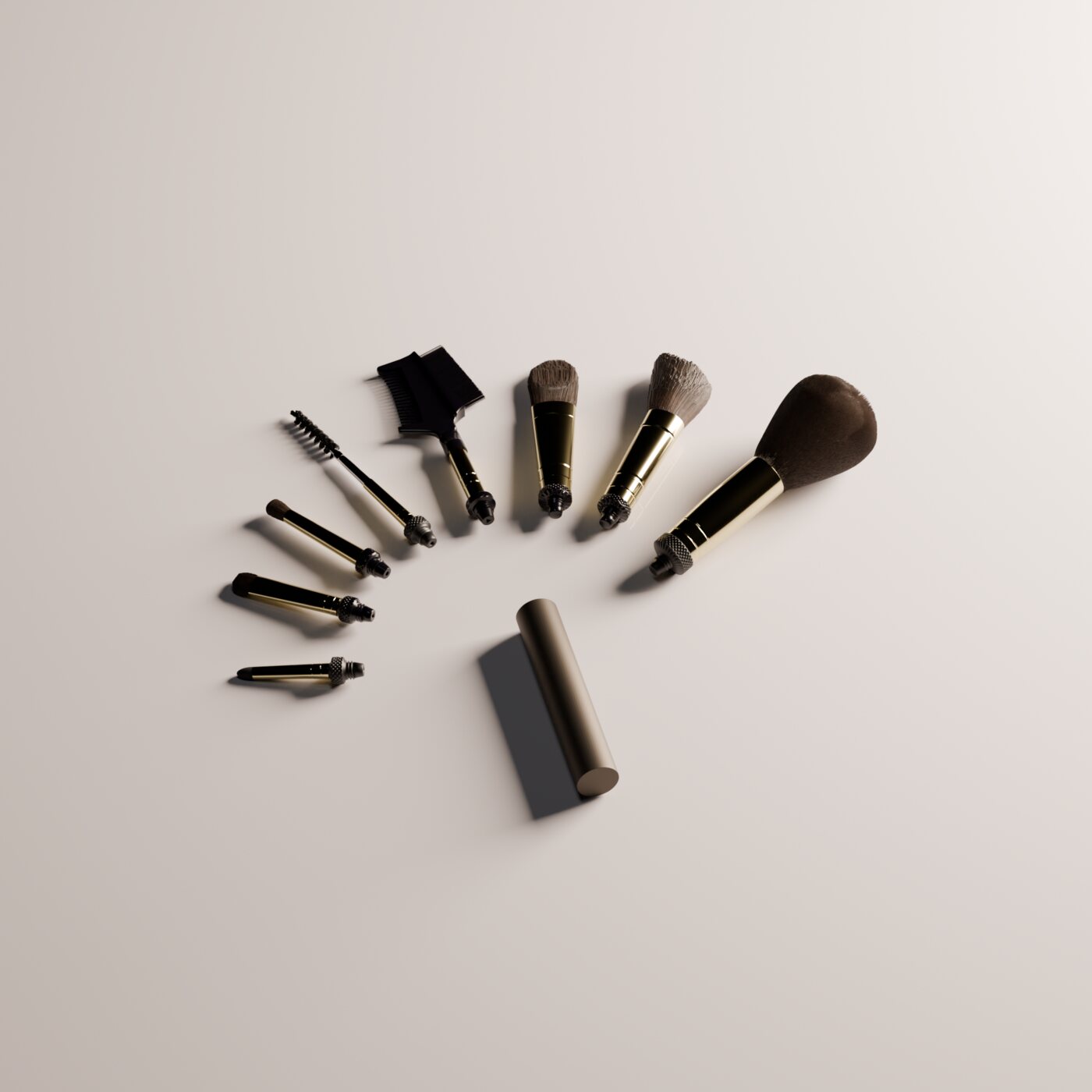 FlauntBrush 8-piece brush set.